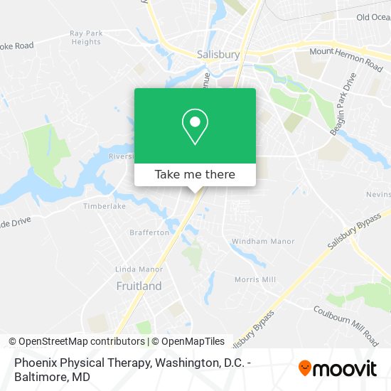 Mapa de Phoenix Physical Therapy