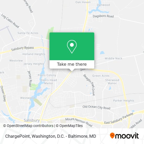 ChargePoint map