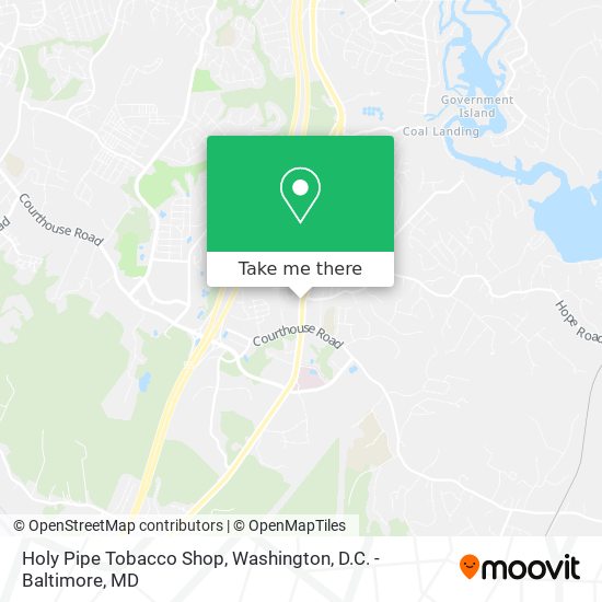 Mapa de Holy Pipe Tobacco Shop