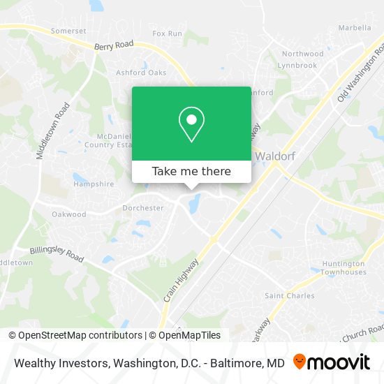 Wealthy Investors map