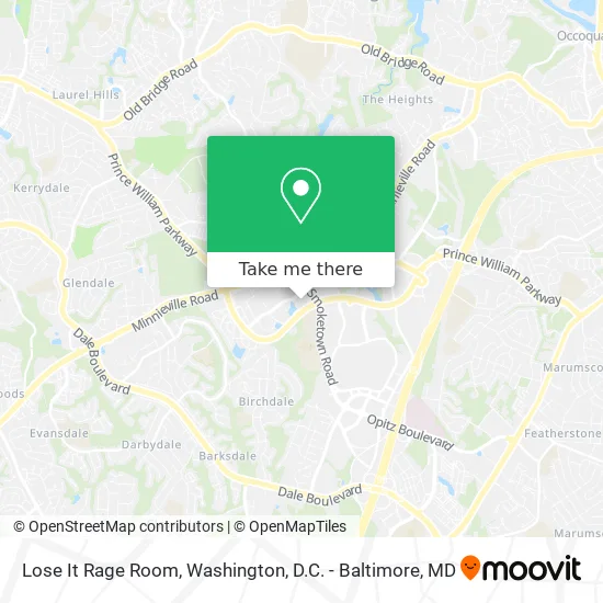 Lose It Rage Room map