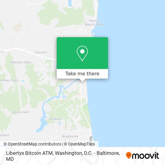 Libertyx Bitcoin ATM map