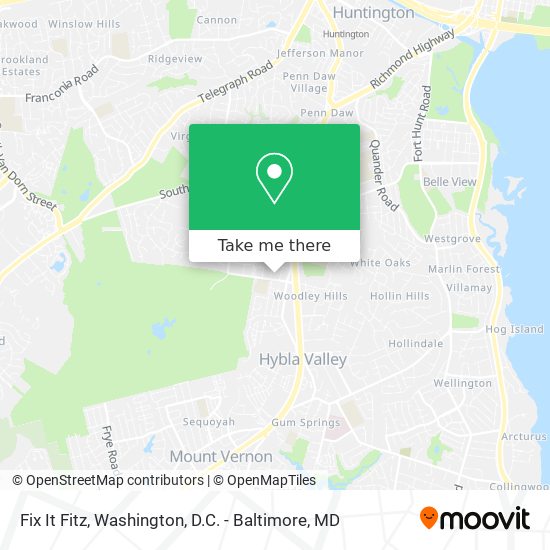 Mapa de Fix It Fitz