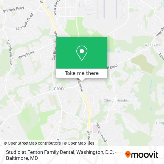 Mapa de Studio at Fenton Family Dental