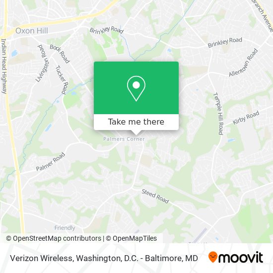 Verizon Wireless map