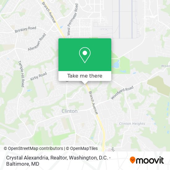Mapa de Crystal Alexandria, Realtor