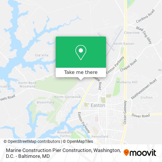 Marine Construction Pier Construction map