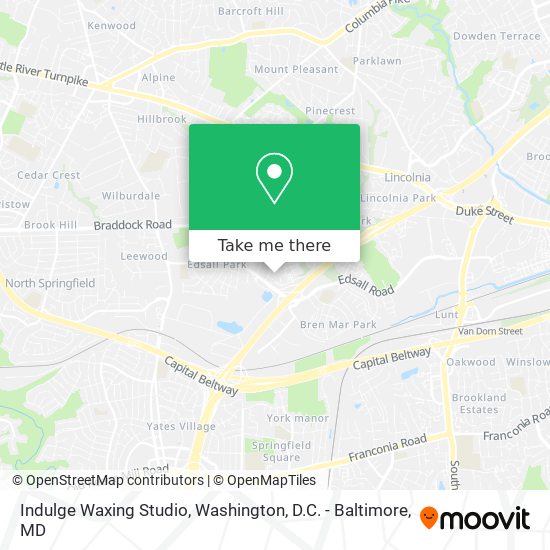 Indulge Waxing Studio map