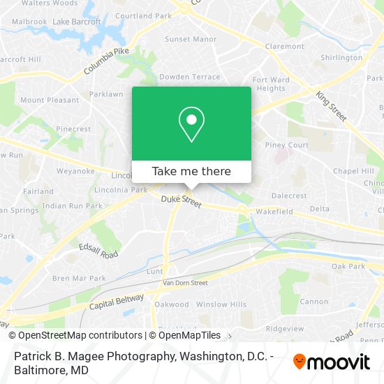 Patrick B. Magee Photography map
