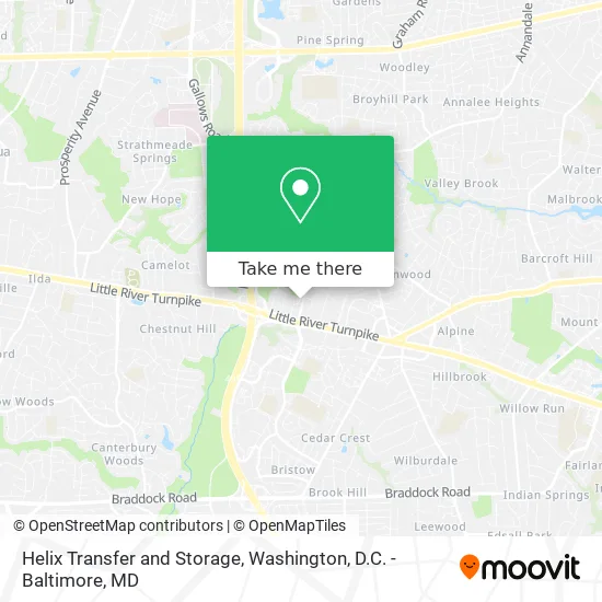 Helix Transfer and Storage map