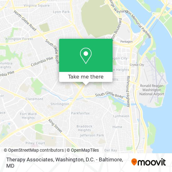 Therapy Associates map