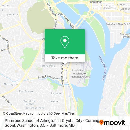 Primrose School of Arlington at Crystal City - Coming Soon! map