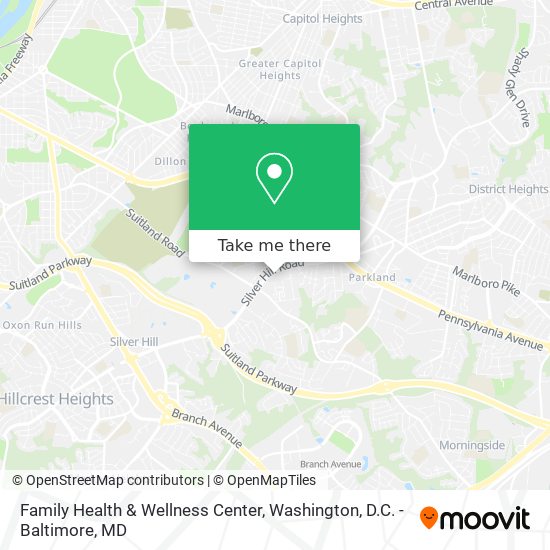Family Health & Wellness Center map