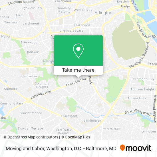 Mapa de Moving and Labor