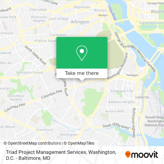 Triad Project Management Services map