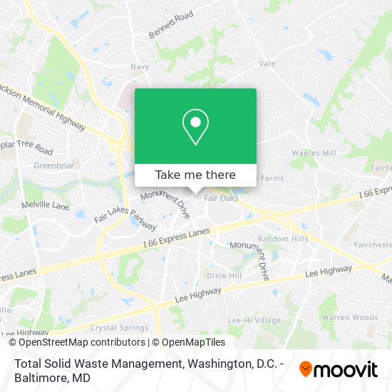 Total Solid Waste Management map