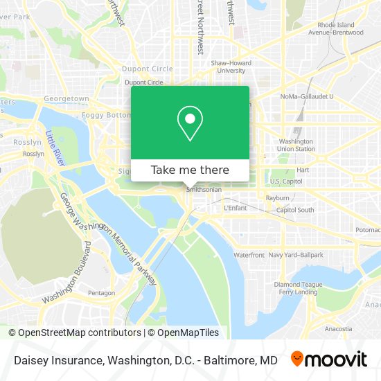 Daisey Insurance map