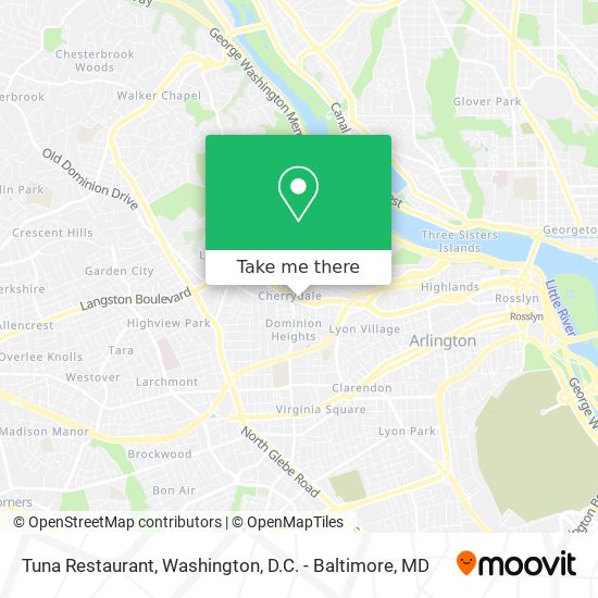 Tuna Restaurant map