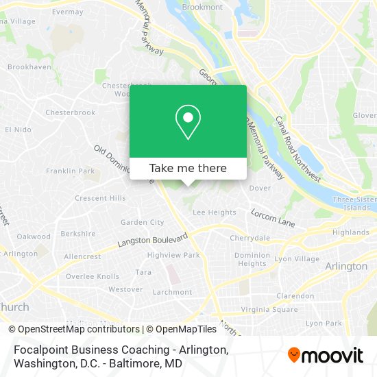 Mapa de Focalpoint Business Coaching - Arlington