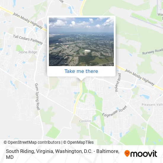 Mapa de South Riding, Virginia