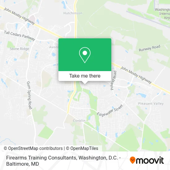 Firearms Training Consultants map