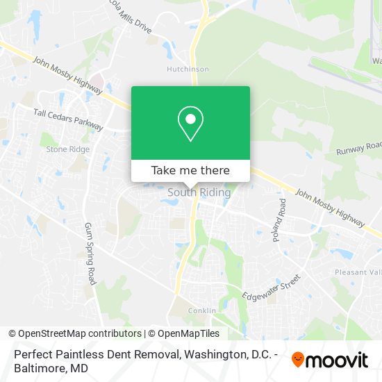 Perfect Paintless Dent Removal map