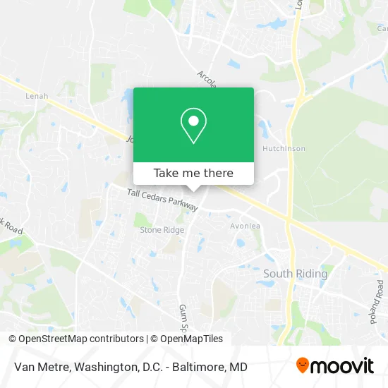 Van Metre map