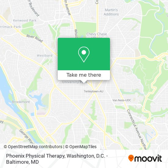 Mapa de Phoenix Physical Therapy