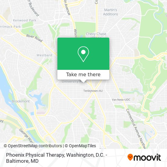 Phoenix Physical Therapy map