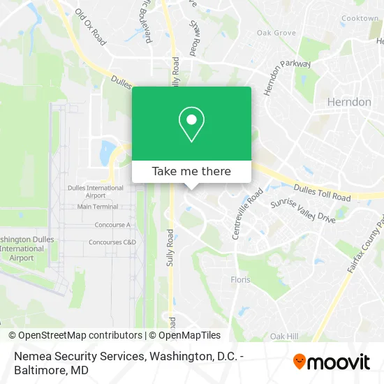 Mapa de Nemea Security Services