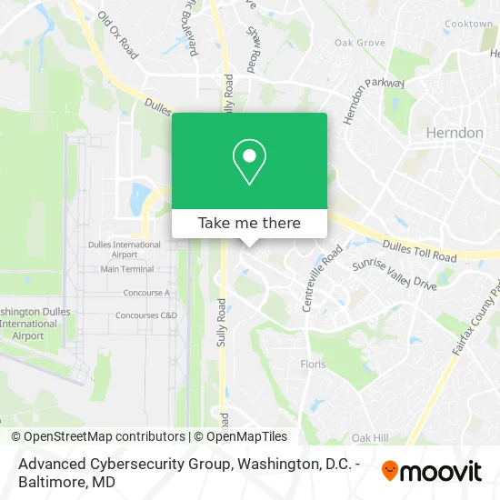 Mapa de Advanced Cybersecurity Group