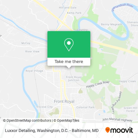 Luxxor Detailing map