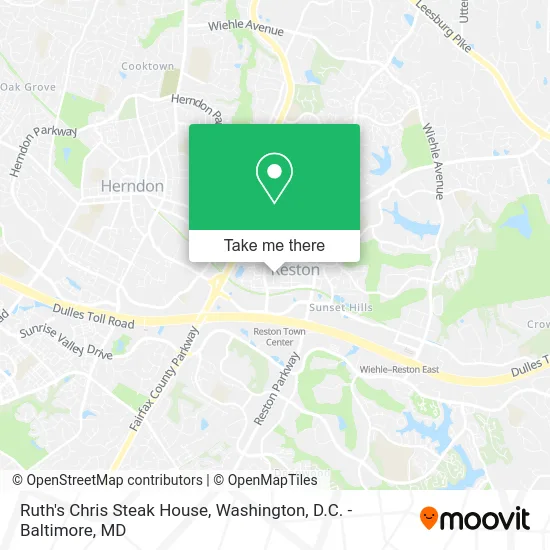 Ruth's Chris Steak House map