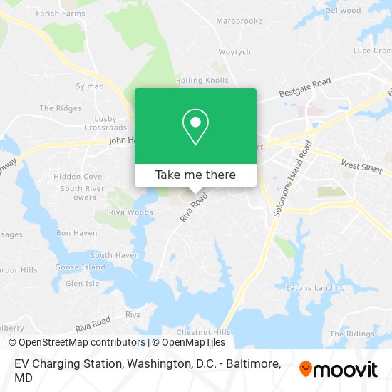 Mapa de EV Charging Station