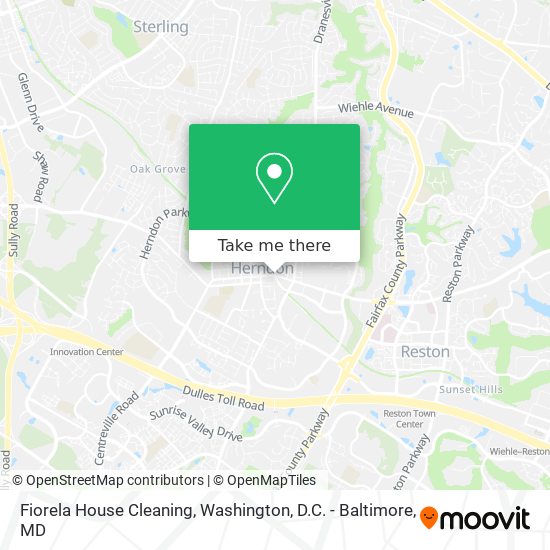 Fiorela House Cleaning map