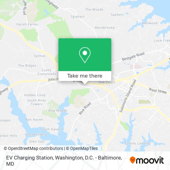 Mapa de EV Charging Station