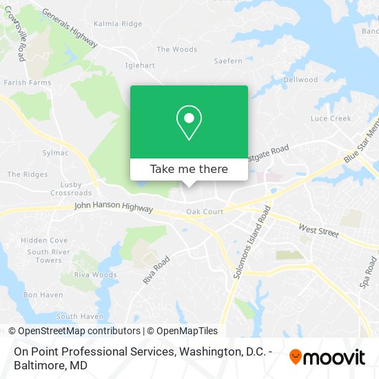 On Point Professional Services map