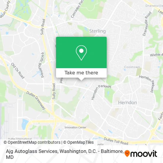 Mapa de Ajg Autoglass Services