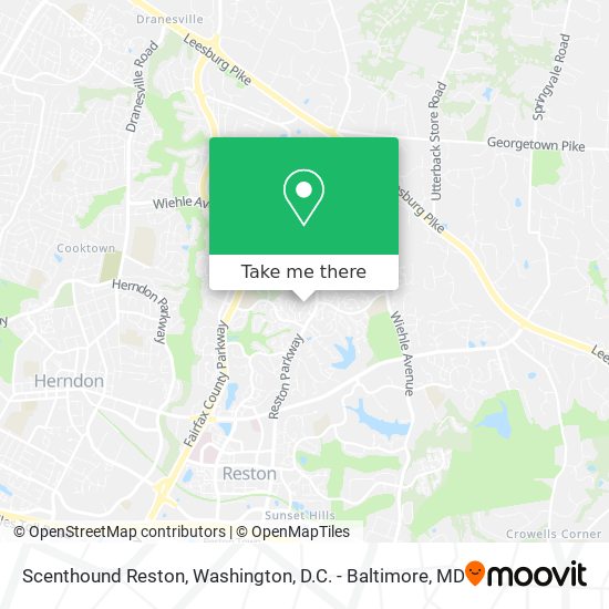 Mapa de Scenthound Reston