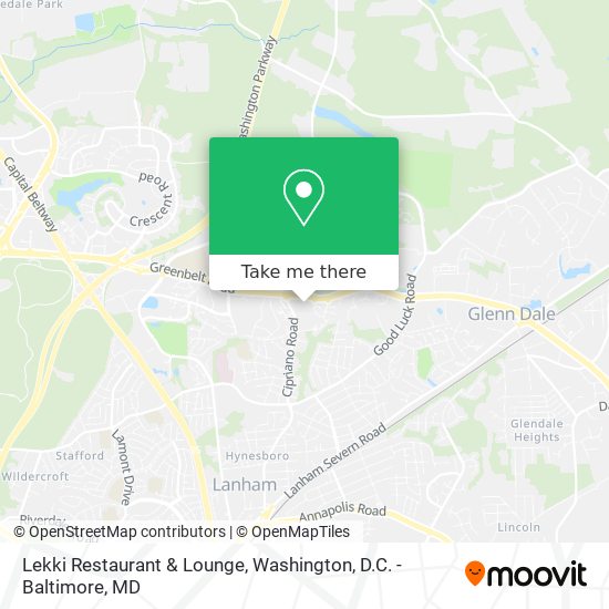 Mapa de Lekki Restaurant & Lounge
