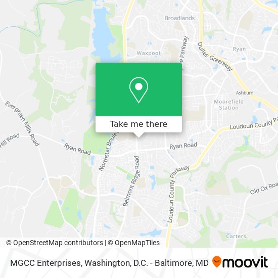 Mapa de MGCC Enterprises