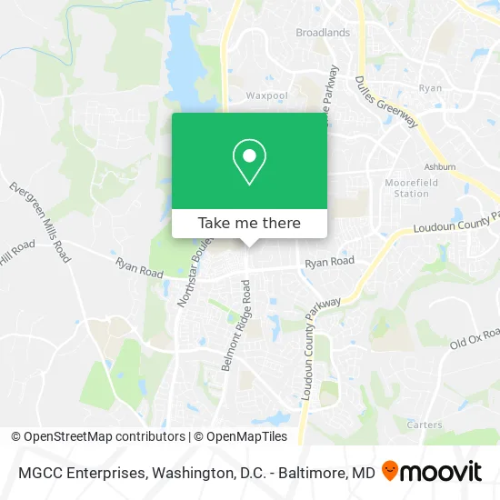 MGCC Enterprises map