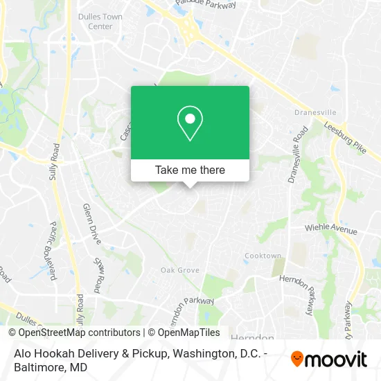 Alo Hookah Delivery & Pickup map