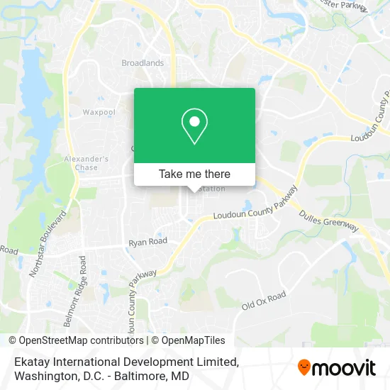 Ekatay International Development Limited map