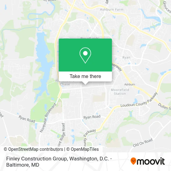 Finley Construction Group map