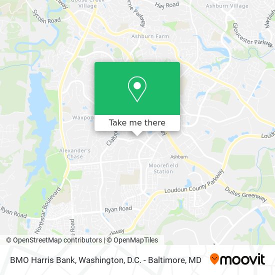 BMO Harris Bank map