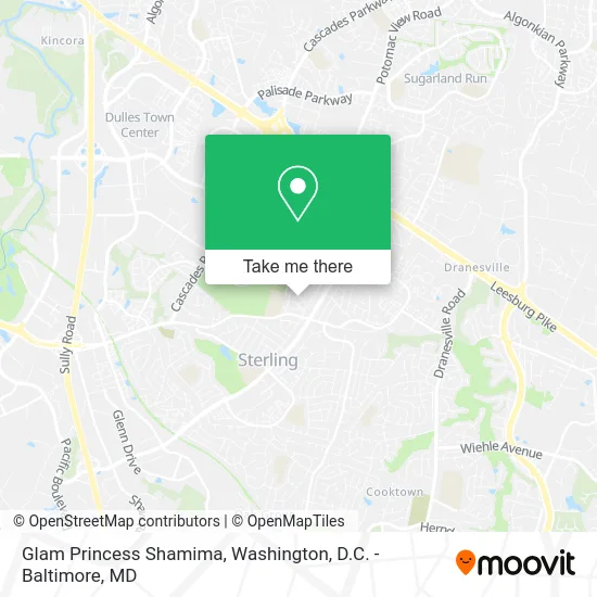 Glam Princess Shamima map