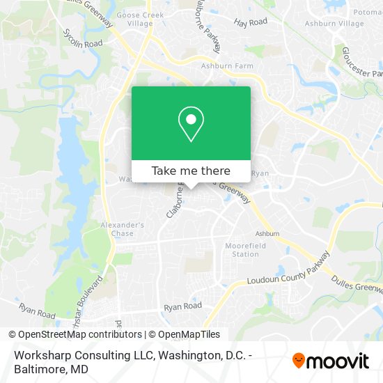 Mapa de Worksharp Consulting LLC