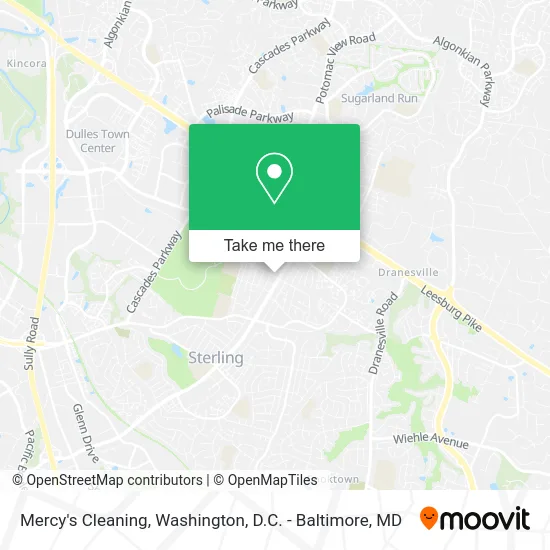 Mercy's Cleaning map