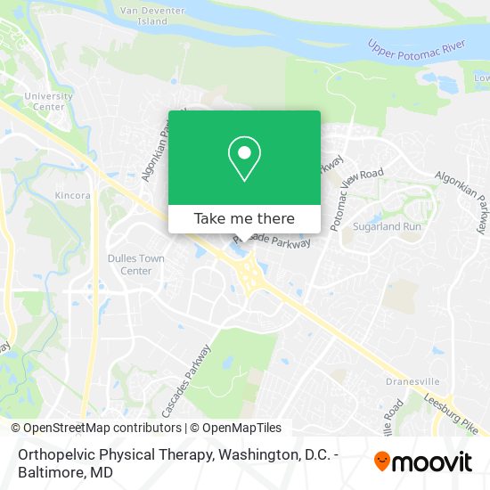 Orthopelvic Physical Therapy map